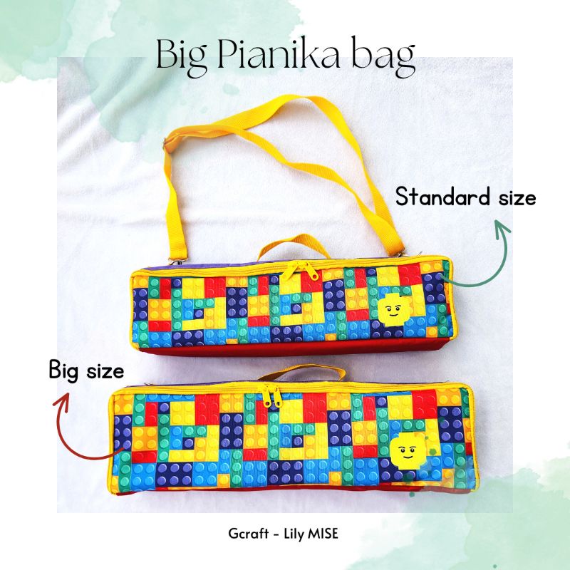 BIG PIANIKA BAG - TAS PIANIKA BESAR - Jual tas pianika besar - tas pianika full foam - tas pianika u