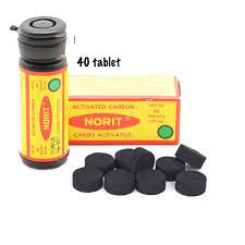 

(bisa gojek) banda aceh Norit Karbon Aktif 40 Tablet - Obat kembung,Diare, dan Penyerap Racun