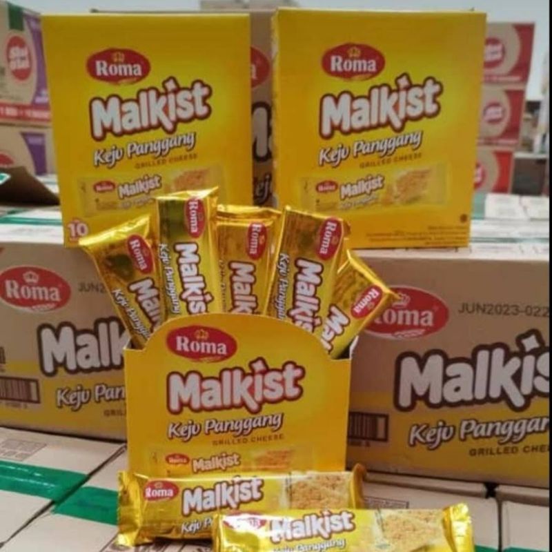 

Malkist BARU rasa KEJU PANGGANG 1 box isi 12 sachet @22