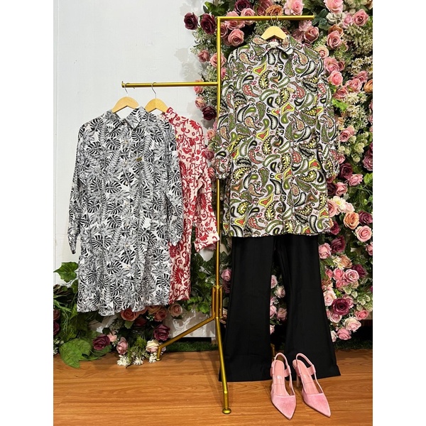 TUNIK DUBAI POLO LINEN