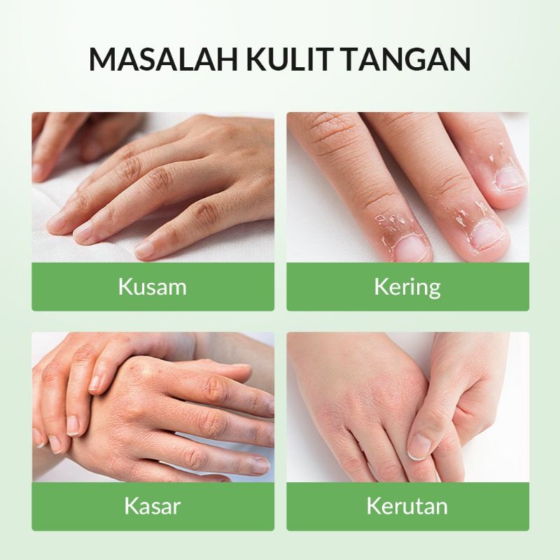 Bioaqua Niacinamide Brightening &amp; Collagen Brightening Foot Mask | Hand Mask | Masker Kaki | Masker Tangan 35g