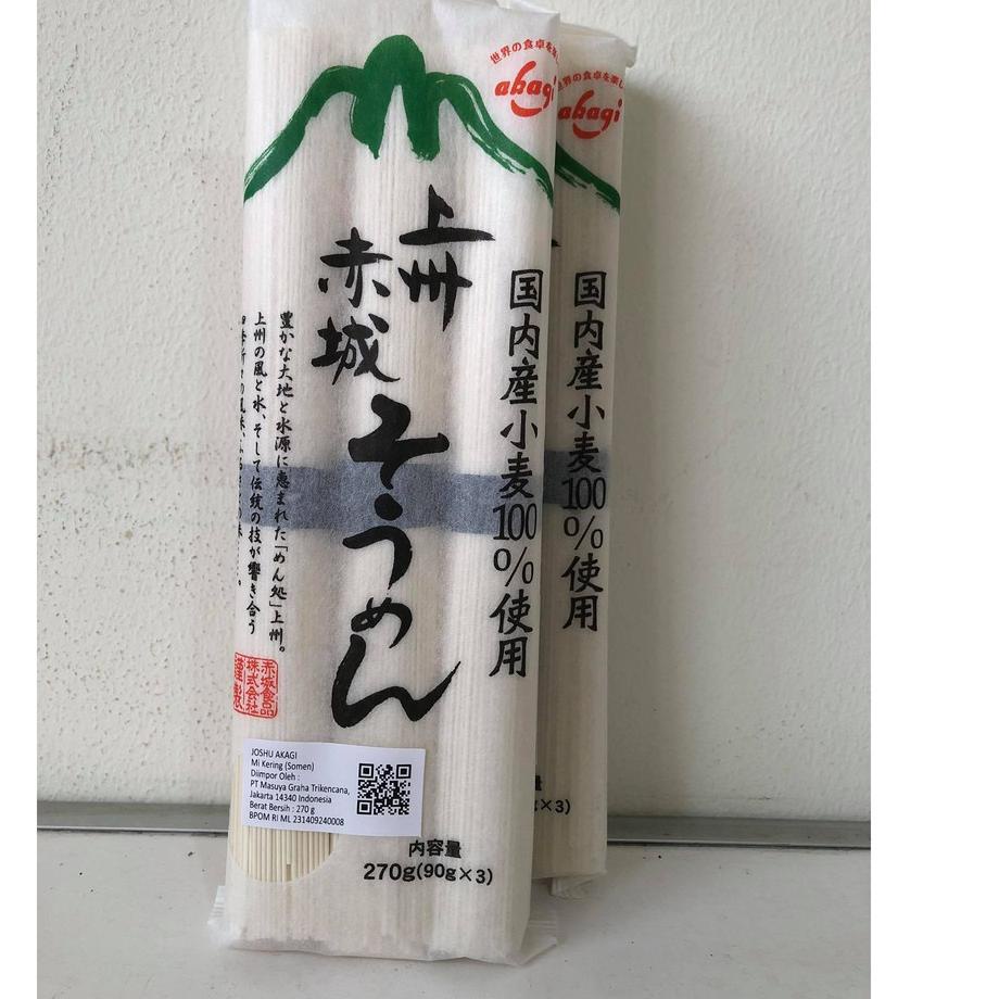 

CodeRr8R2--Joshu Akagi Somen/ Mi Kering Somen/ Instant Noodle Somen/ Mi Kecil 270
