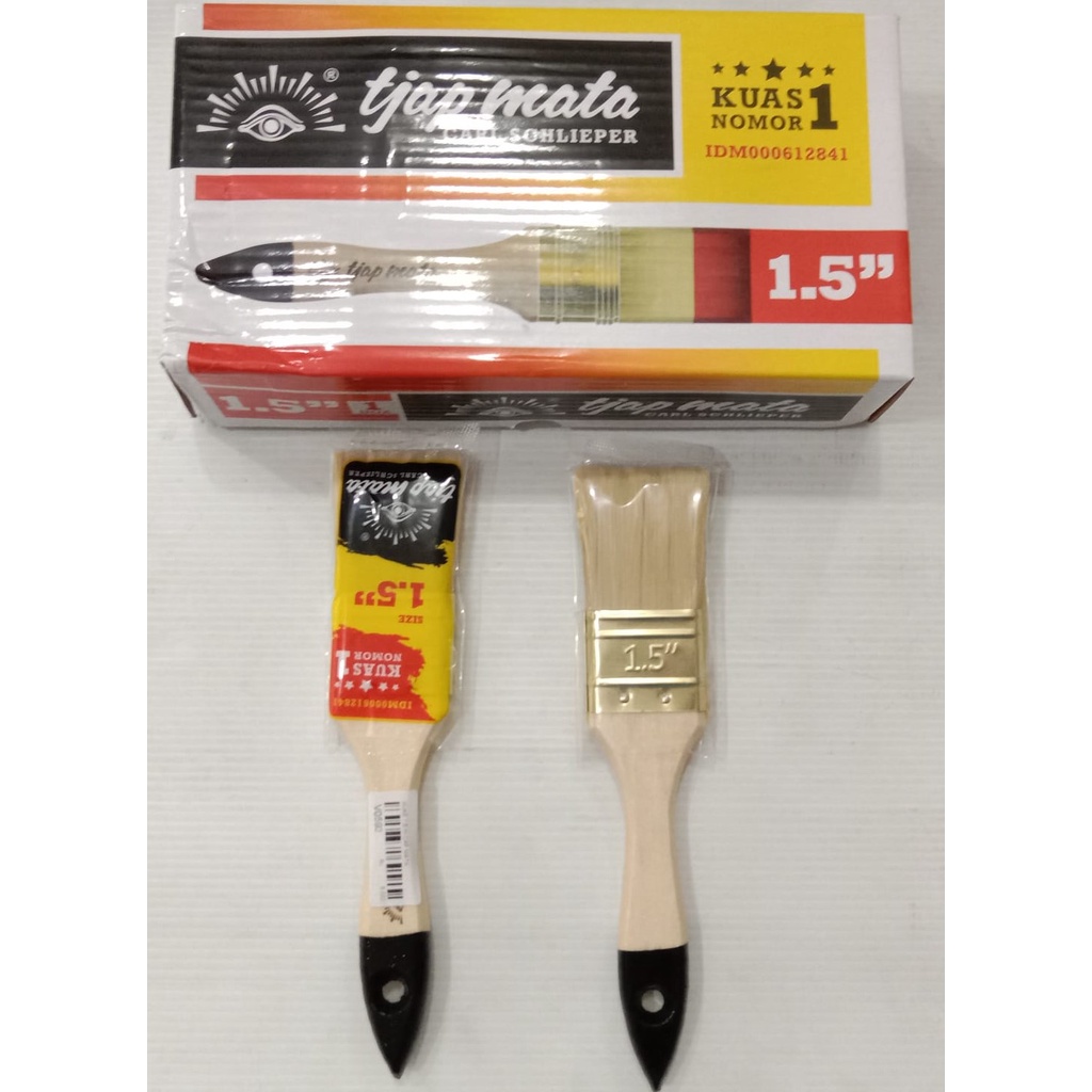 Kuas Cat Putih 1-1/2 in Tjap Mata/Kuas Tembok MURAH BERKUALITAS