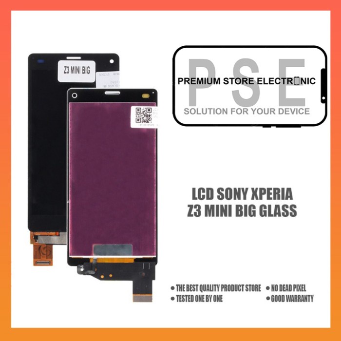 LCD Xperia Z3 Mini Original Fullset Touchscreen Garansi 1 Bulan