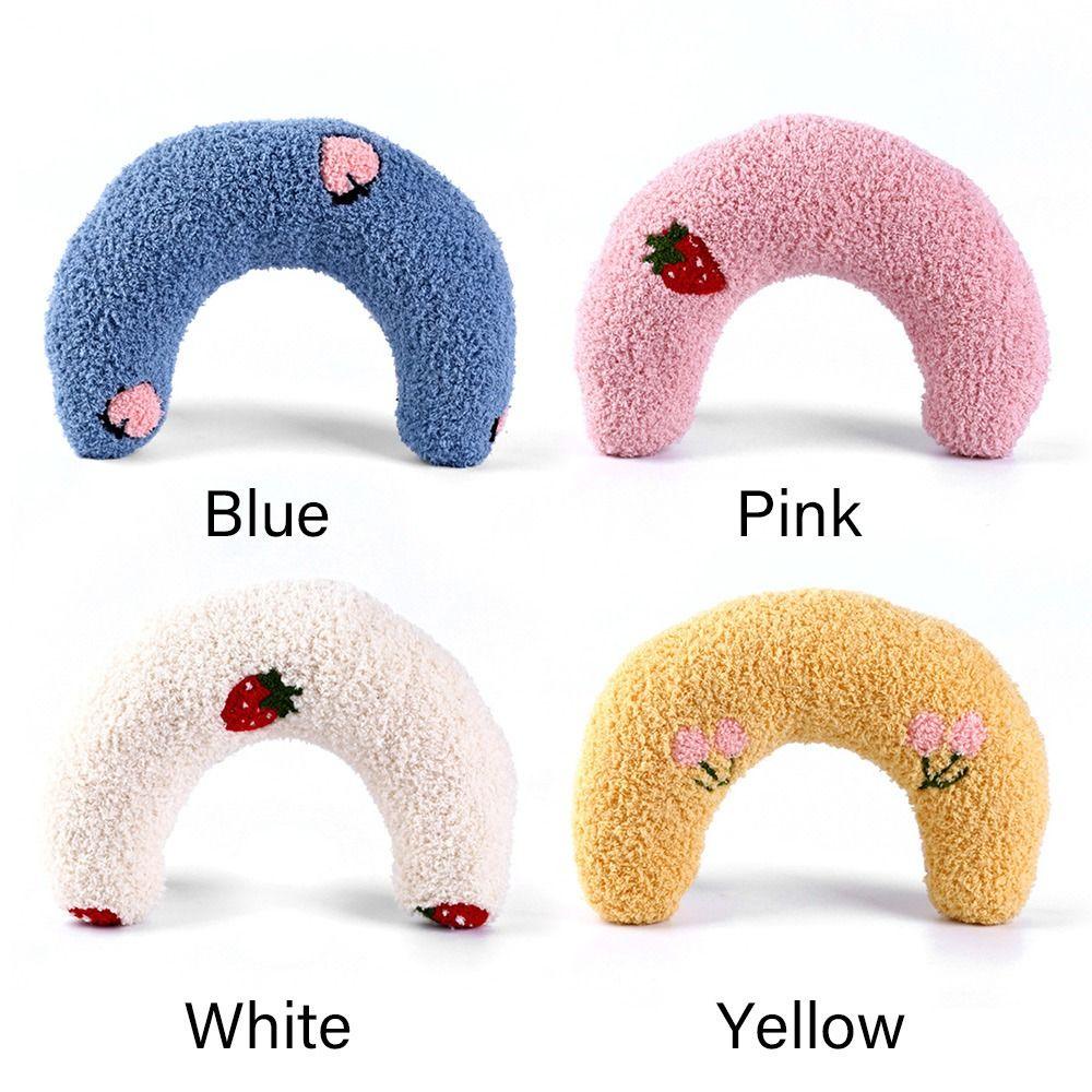 Solighter Cat Little Pillow Mode Deep Sleep Kitten Headrest U-Shaped