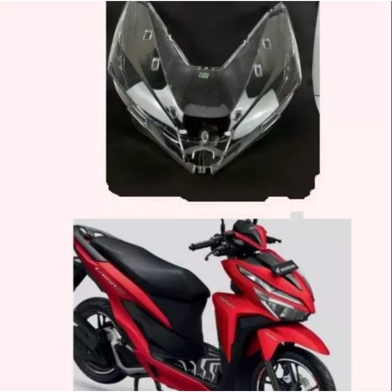 MIKA LAMPU DEPAN HONDA VARIO 125 VARIO 150 NEW MIKA REFLEKTOR VARIO 125/150 PUTIH BENING Original