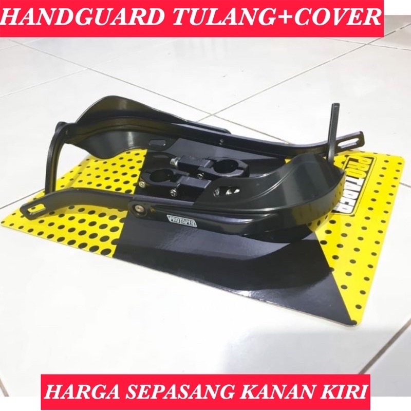 Handguard tulang + pelindung duan protaper handguard protaper KLX CFR BEAT VARIO RXKING DLL