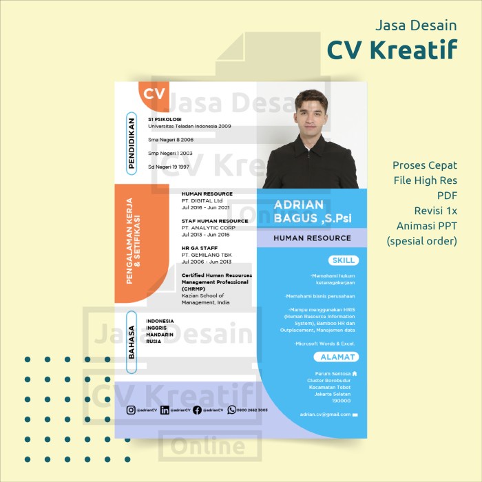 

Cantik Jasa Buat Cv Keren Berkualitas