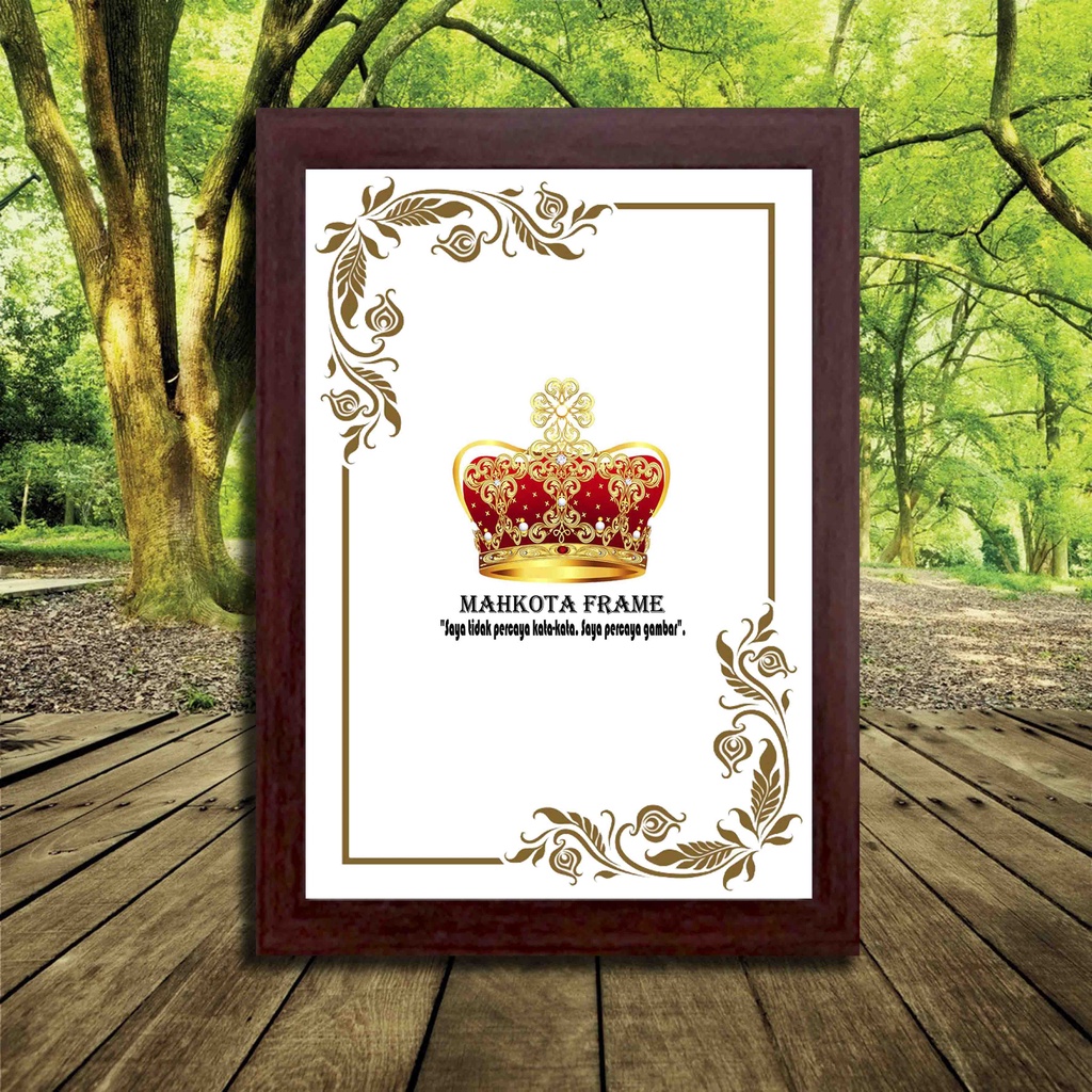 Bingkai Frame foto A3+ ( 32,9x48,3 cm) Minimalis