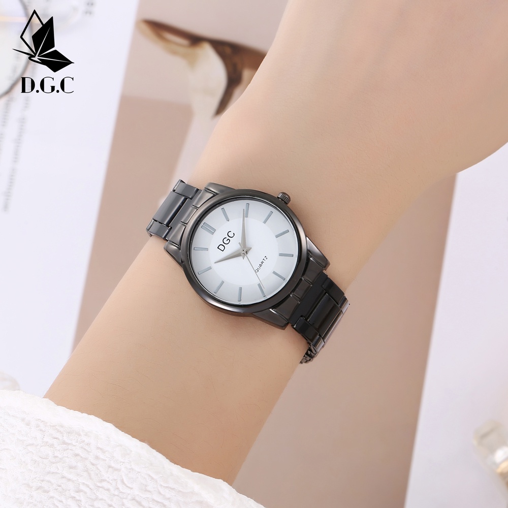 ✨DGC✨Jam Tangan Pasangan Fashion Pria Wanita Jam Tangan Murah Wanita Gelang Jam Tangan Pasangan C100