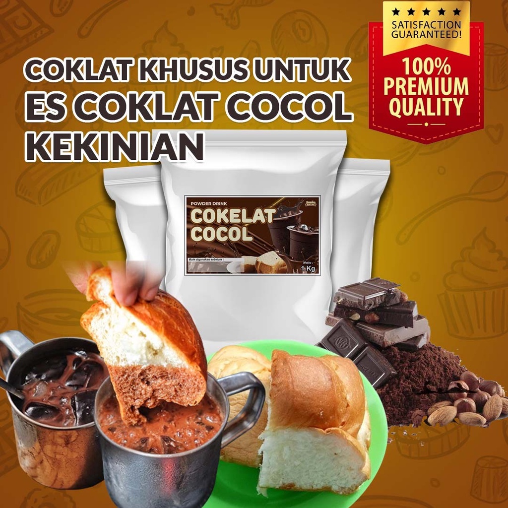 

Bubuk minuman khusus es coklat kekinian