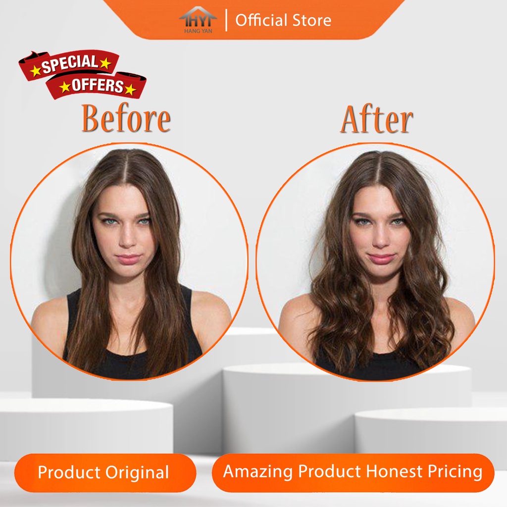 Hang Yan Catokan Rambut Hair Straightener Keratin Ceramic 30 Watt