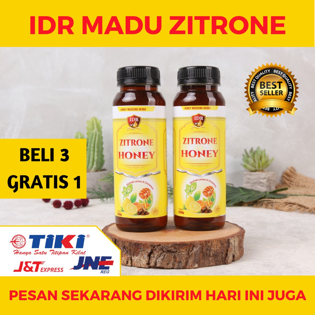 IDR MADU ZITRONE - Ahlinya Menurunkan Berat Badan