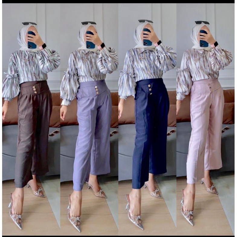 setcel shakila mix clna peplum ld 110 busui lingkar paha 60,PJ clna 95,pjg bju 65