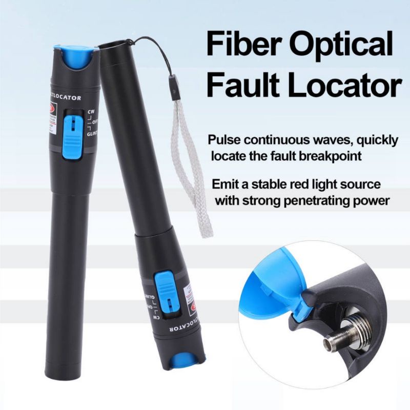 Jual Vfl Visual Fault Locator Senter Fiber Optik Km Km Km Mw