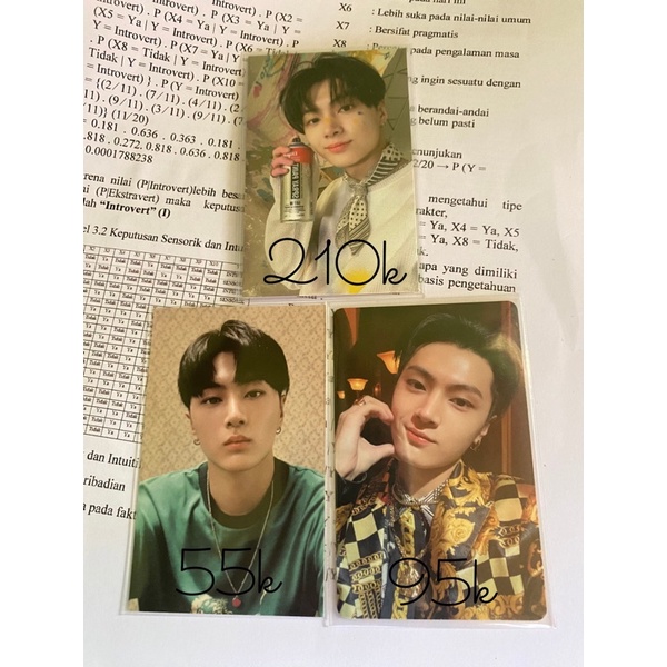 Photocard Jay Enniv UMS Soljack