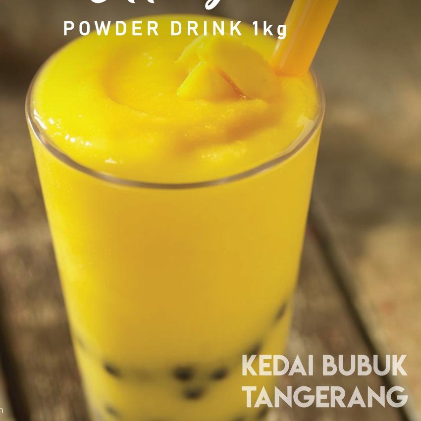 

✨TERBARU✨ Bubuk Minuman Mango Bubble Powder Drink ORIGINAL Javaland 1kg 