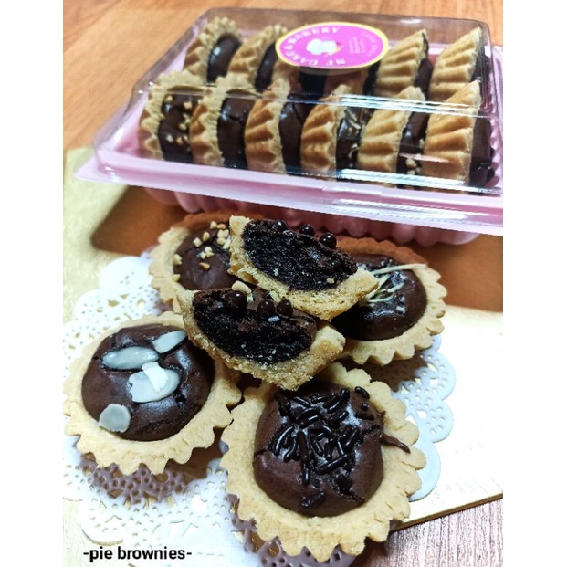 

pie brownies isi 12