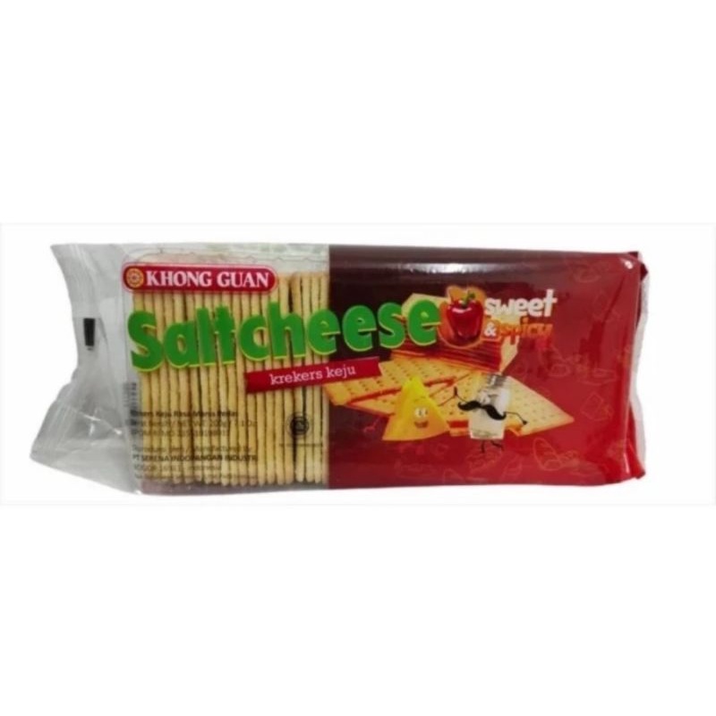 KHONG GUAN SALTCHEESE SWEET AND SPICY 200 GR