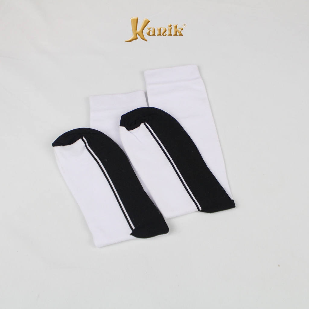 Kaos Kaki Wanita Muslimah Original Telapak Hitam/Warna Anti Kotor by Kanik SOKA