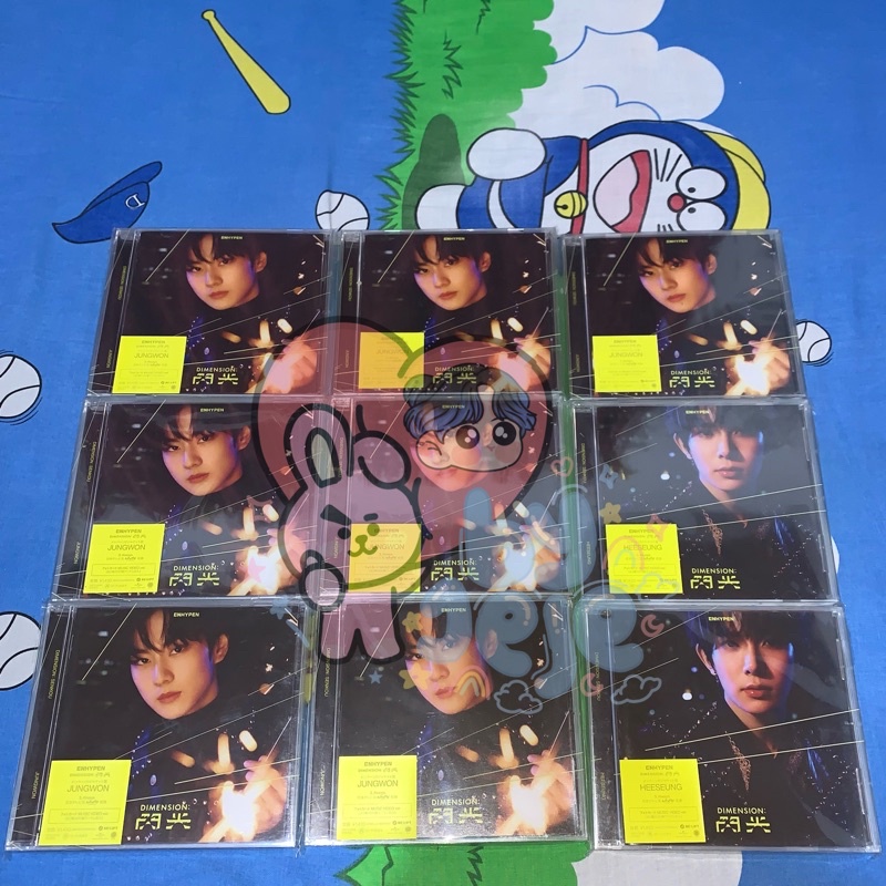 [ready stock] soljack senkou sealed heeseung jungwon with bene wvs
