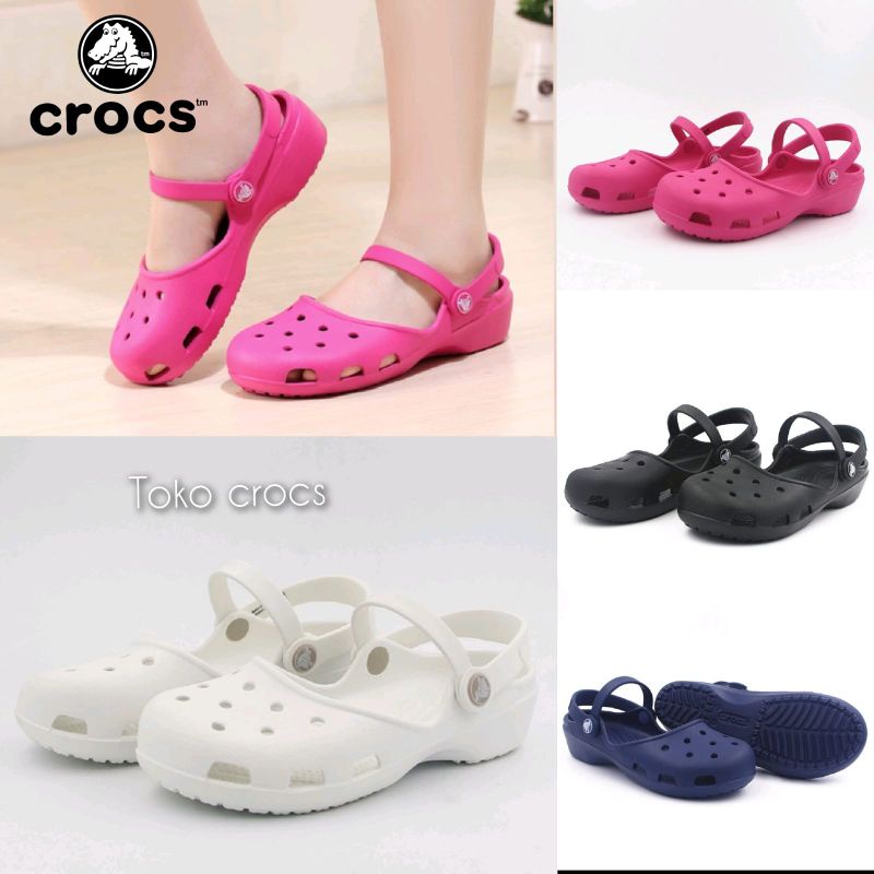 Crocs Karin clog sandal sepatu / Crocs sepatu sandal Karin / sandal crocs karin