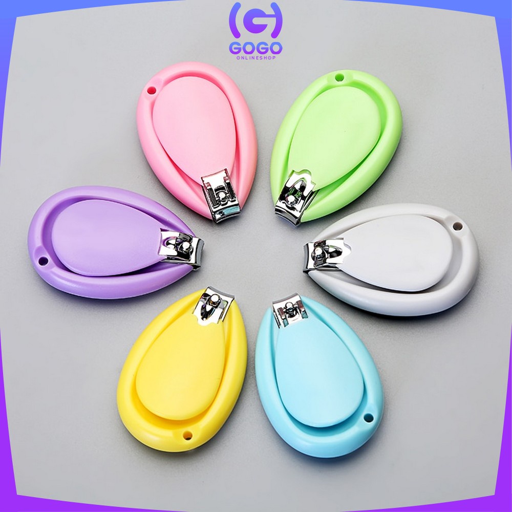 GOGO-C54 Gunting Kuku Bayi Aman Baby Nail Clipper Alat Potong / Jepit Kuku Mini Anak Anti Slip