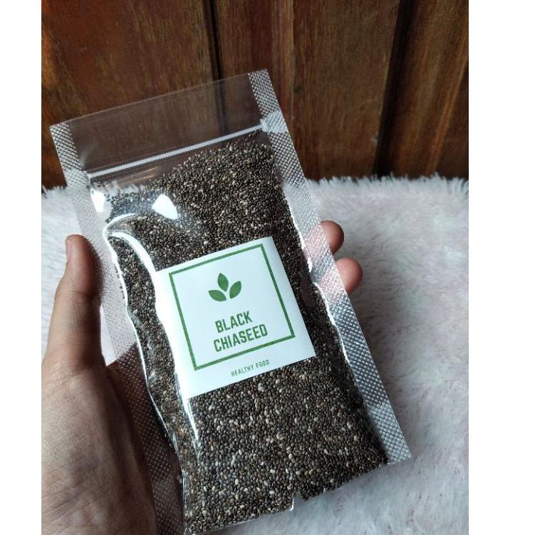 

TRX6n1Mb--Black Chia seed organic || biji chia 100gr