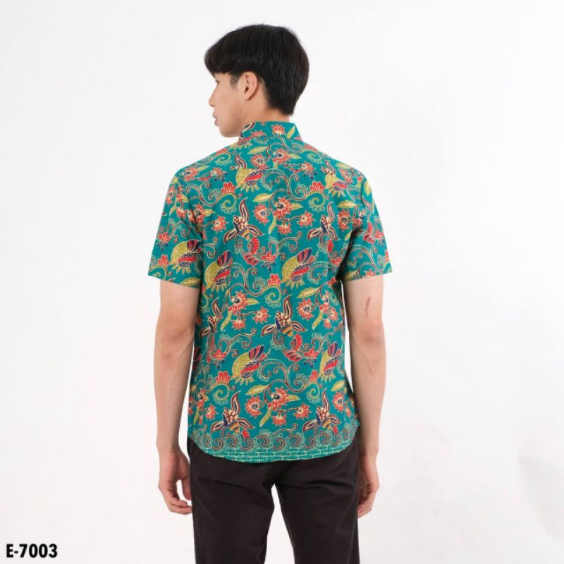 KEMEJA BATIK SLIM FIT LENGAN PENDEK