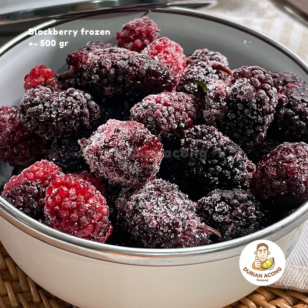 

Blackberry 500gr - Frozen - Buah Beku