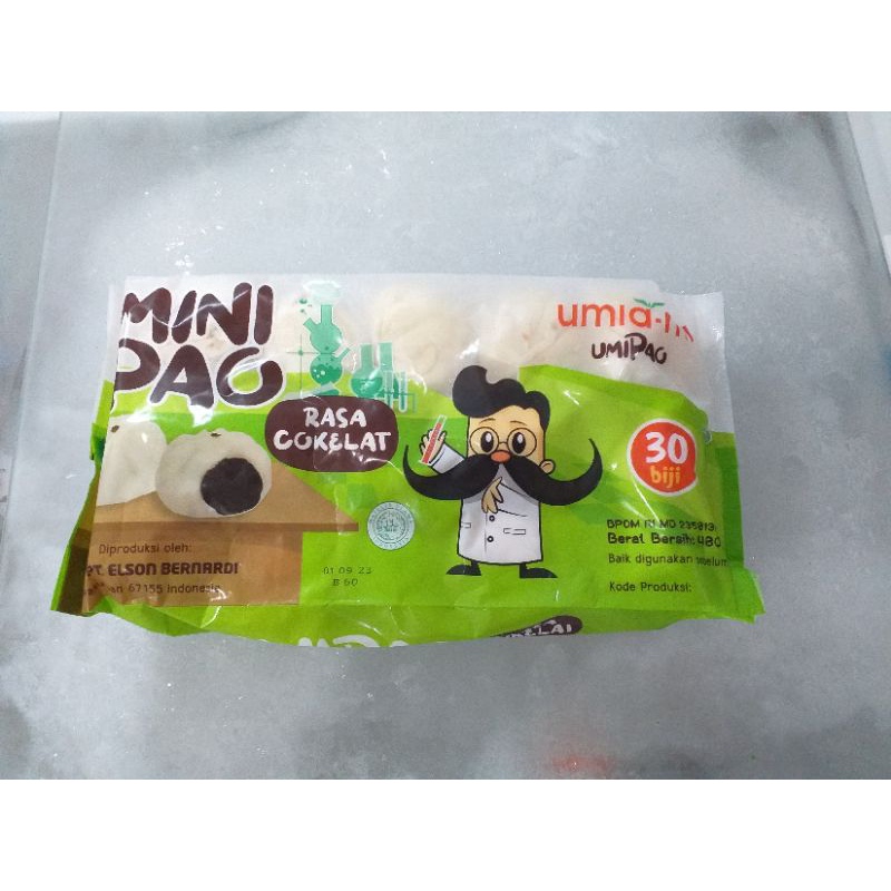 

Minipao Bakpao Frozen Rasa Coklat Bernardi 30 Pcs 480 Gr