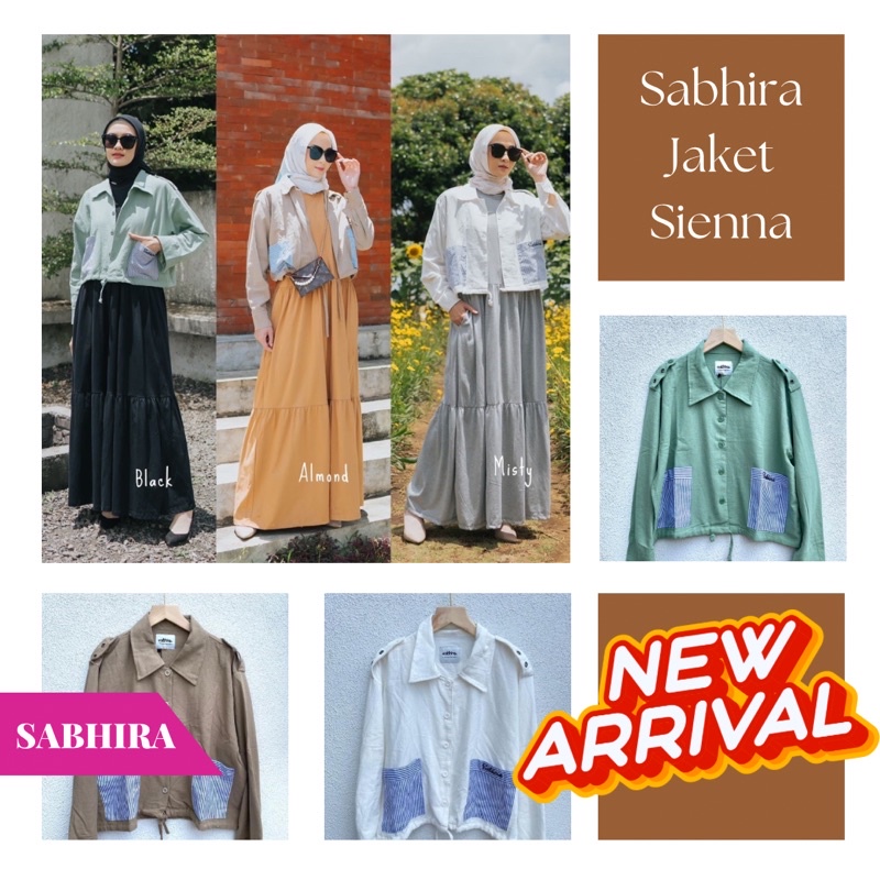 [Promo] Sabhira Kemeja dan inner :Sera Inner, Cringkle Inner, Sienna jaket, Poplin jaket, sabhira ma