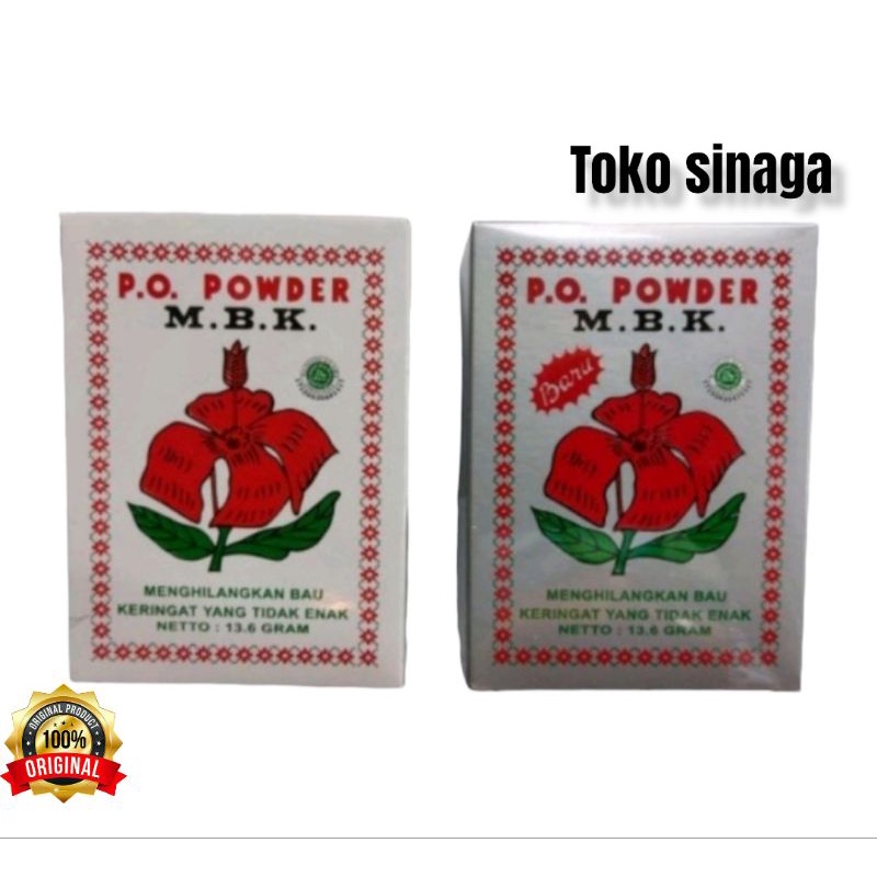 Mbk powder Silver dan Putih harga / bok.