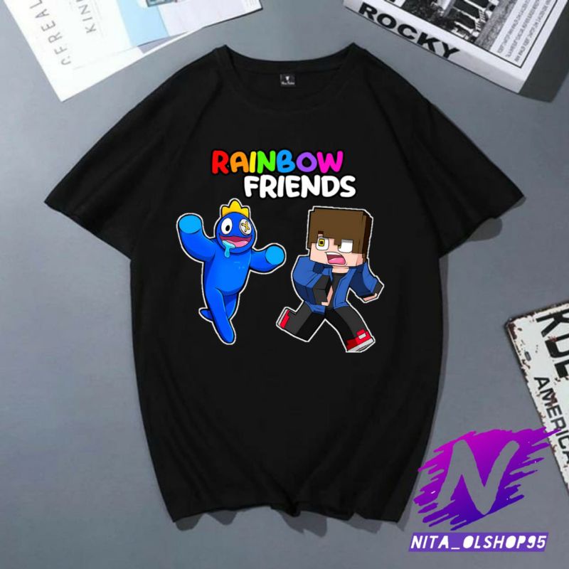 baju anak kaos anak rainbow friends roblox