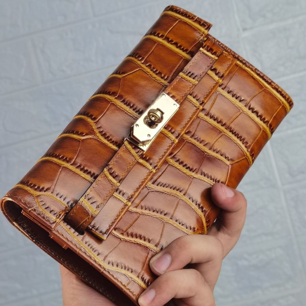 Cedro Leather Dompet Kulit asli Wanita Wallet Original premium Leather