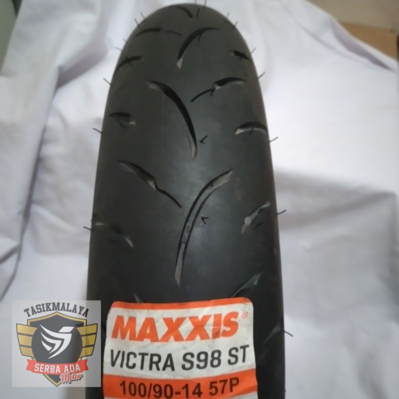 BAN LUAR MAXXIS VICTRA 100/90-14 TUBELESS