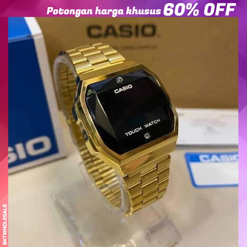 JamTangan Pira Touch Screen Vintage Waterproof Watch Unisex COD