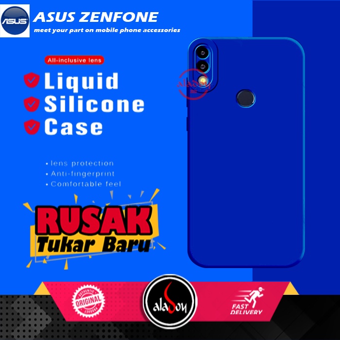 Soft Case ASUS ZENFONE Case Liquid Silicone Pro Camera Premium Casing