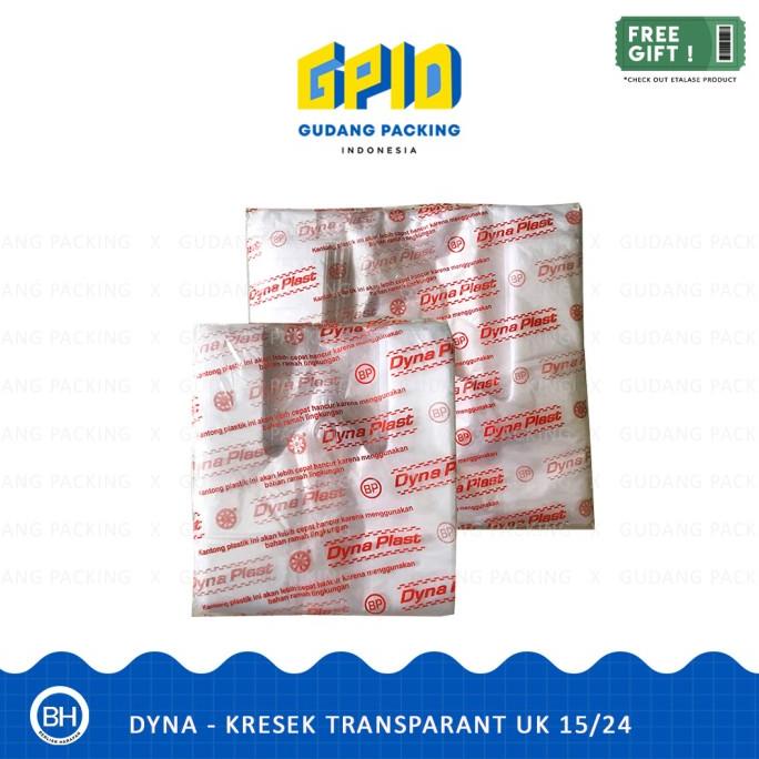 

DYNA - Kantong Plastik Kresek Bening Transparan Uk 15 / 24