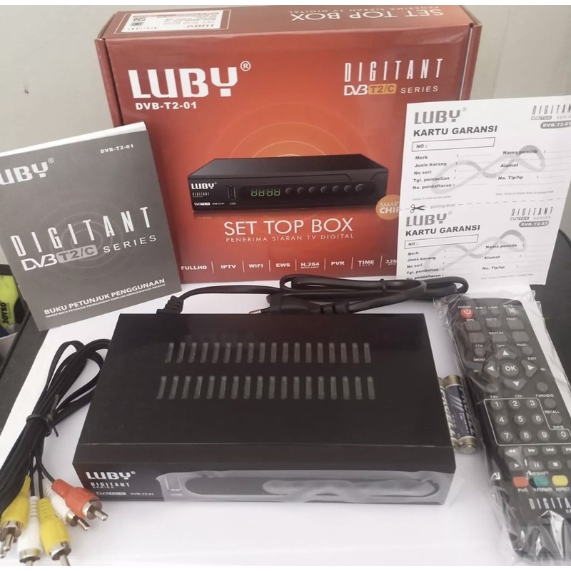 STB Luby TV Digital DVB Full HD | STB LUBY DVB-T2