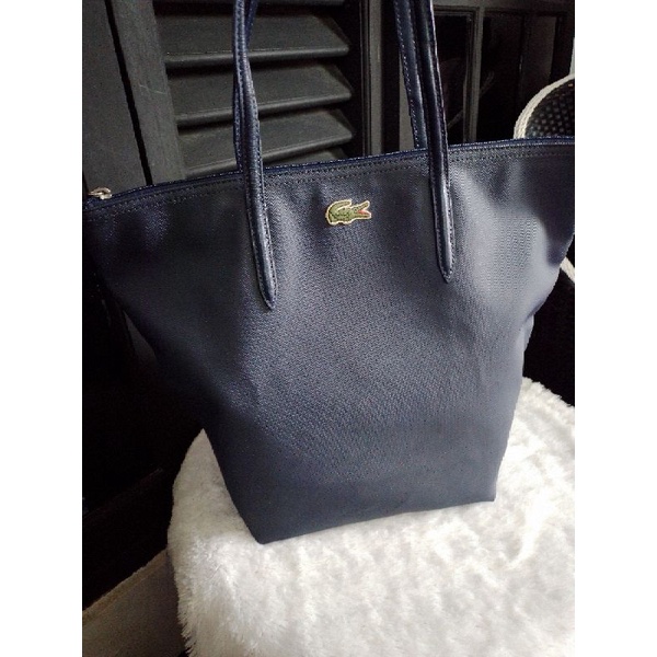 tas second lacoste model tote