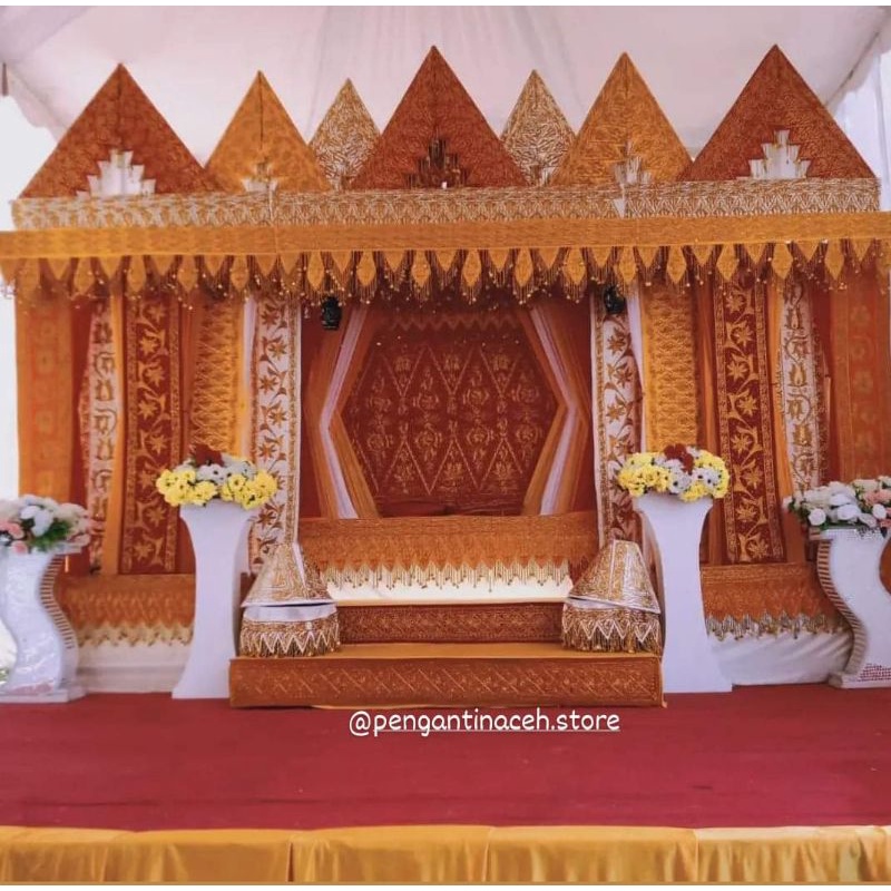 Pelaminan Adat Aceh Ukuran 5 Meter