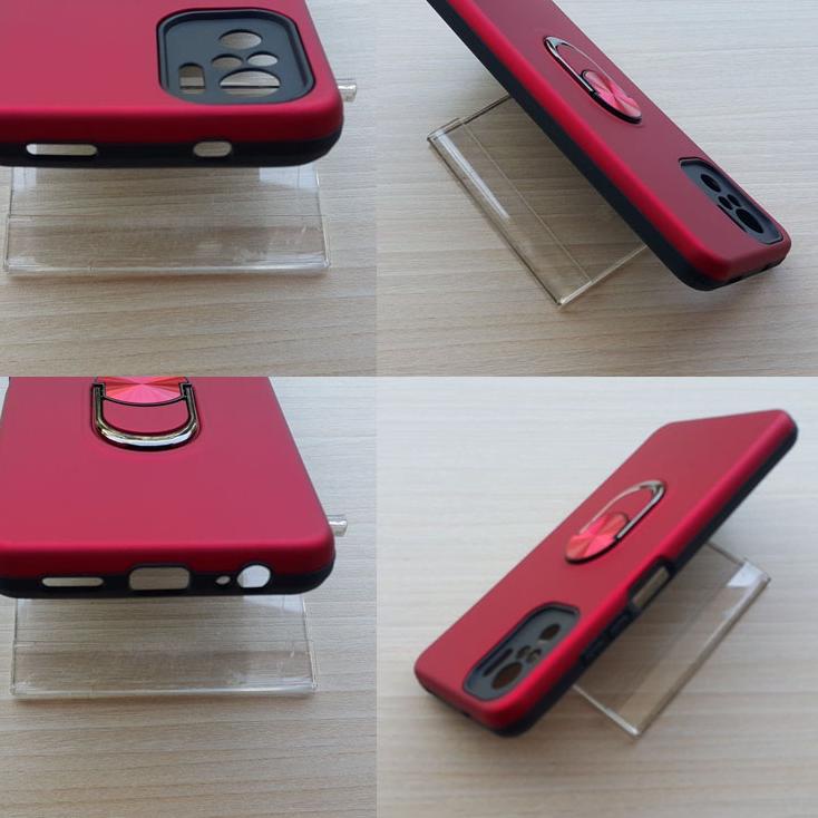 Kualitas Terkini Klasik Case Xiaomi Redmi Note 10 / Redmi Note 10S / casing armor back hard ring kic
