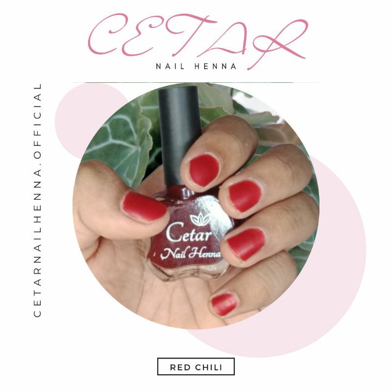 CETAR NAIL HENNA/HENNA MUSLIMAH/KUTEK MUSLIMAH