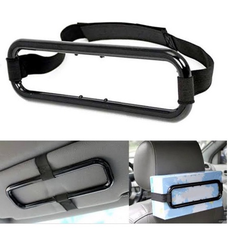 Penjepit Kotak Tissue Paper Box Holder Tempat Tisu Penyangga mobil