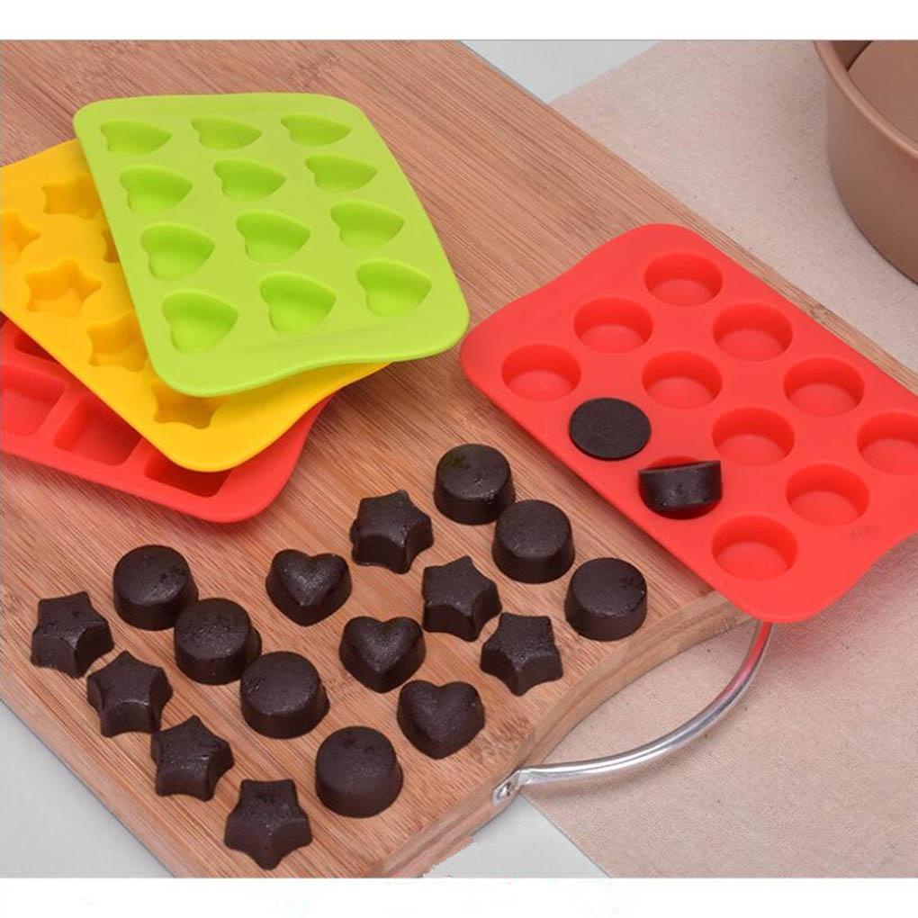 Warna Random Cetakan Es Batu Anggur Ice Block Maker Freezer Silikon Anti Lengket Mould Tray Square