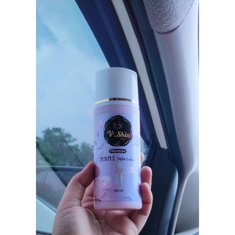 pemutih badan v_skin UNGU MALAM PREMIUM  BPOM original
