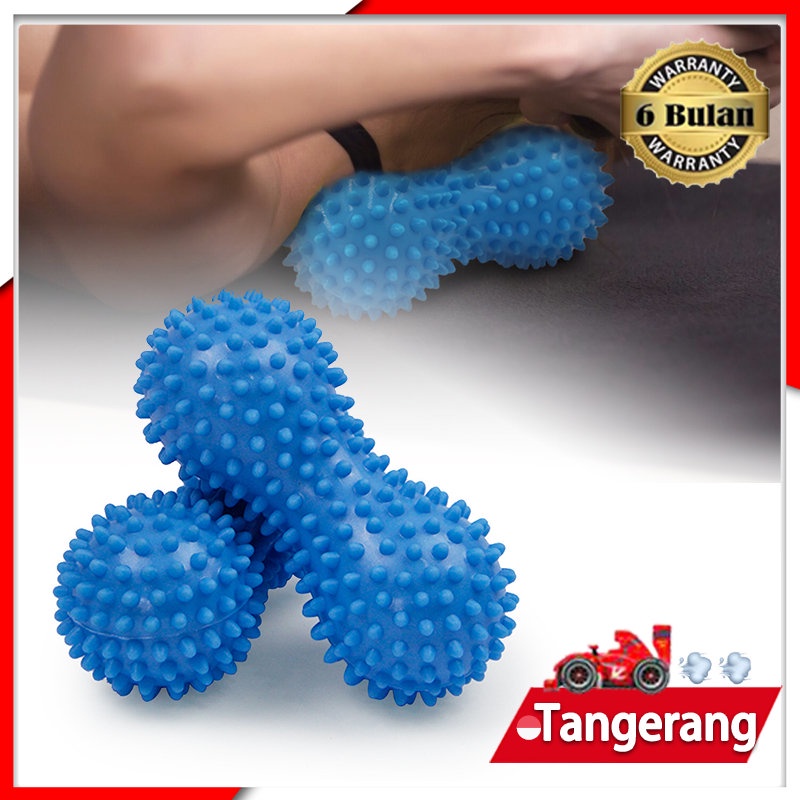 Massage Ball Bola Terapi Akupuntur Spiky Peanut PVC Bola Terapi Stroke/Bola Terapi Kaki/Bola Terapi Tangan/bola Duri Terapi Tangan