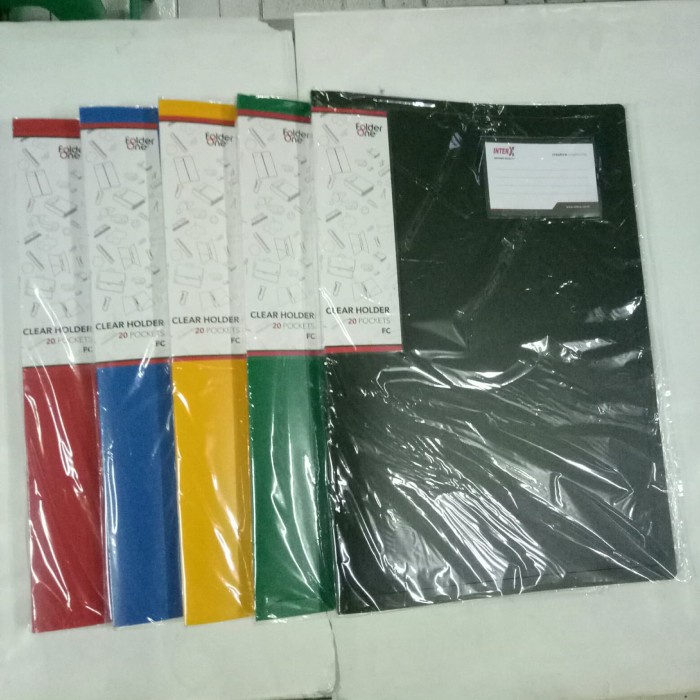 

murah Map Dokumen Clear Holder 20 Lbr Folio