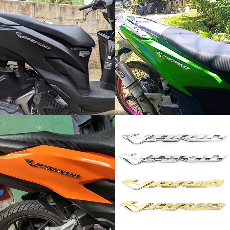 Emblem Logo Vario dan Honda/Stiker Logo/Logo Tempel Original - Wojia